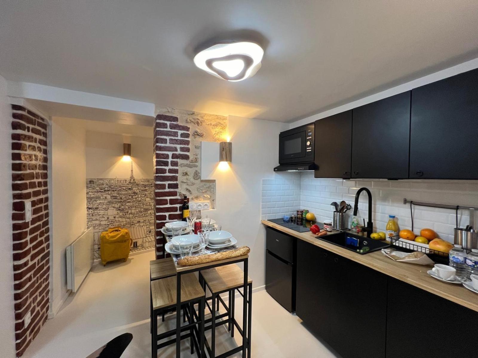 Appartement Design Quartier Montmartre-Sacre-Coeur! Paris Xviiie Exterior foto
