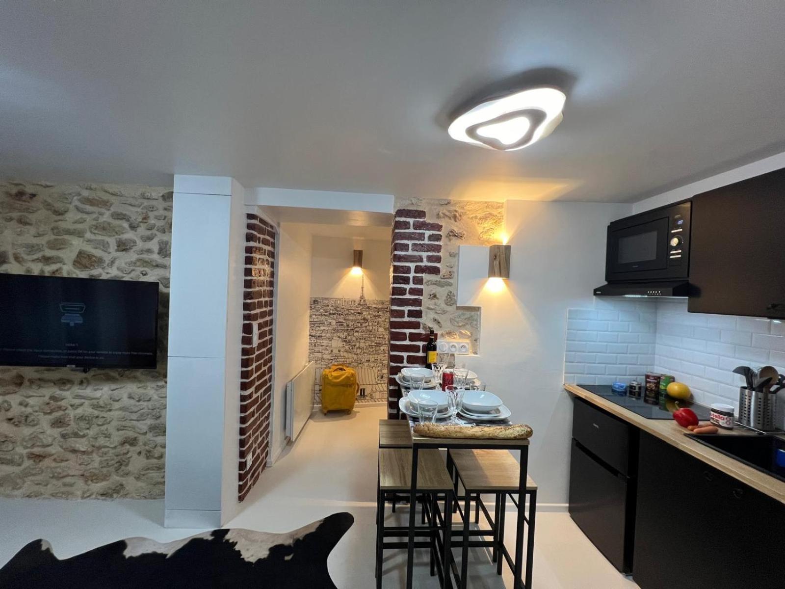 Appartement Design Quartier Montmartre-Sacre-Coeur! Paris Xviiie Exterior foto